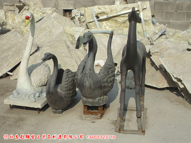 鑄銅動物雕塑